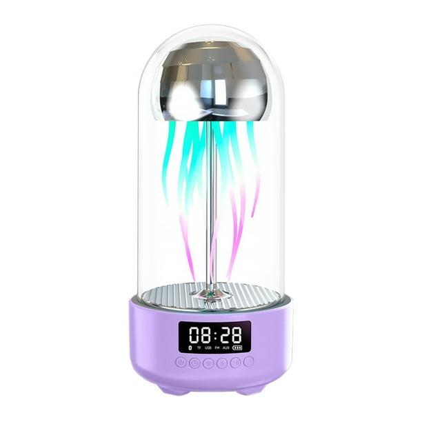 Pisexur Electrónica para Hombres, Altavoz Inalámbrico Bluetooth con Medusa Luminosa, Vibración Colorida, Luz de Respiración, Sonido Exterior, Luz Nocturna, Electrónica para Niños, Organizador de Elec