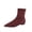 Wine_006, variant on Women Square Toe Low Chunky Heel Ankle Booties Fashion Side Zipper Flat Short 2026 fall Winter Boot Daily Office Party Formal Shoes Green 5.5(EU-36)