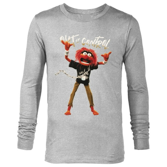 Disney The Muppets Animal Out of Control - Long Sleeve T-Shirt for Men- Customized-Athletic Heather