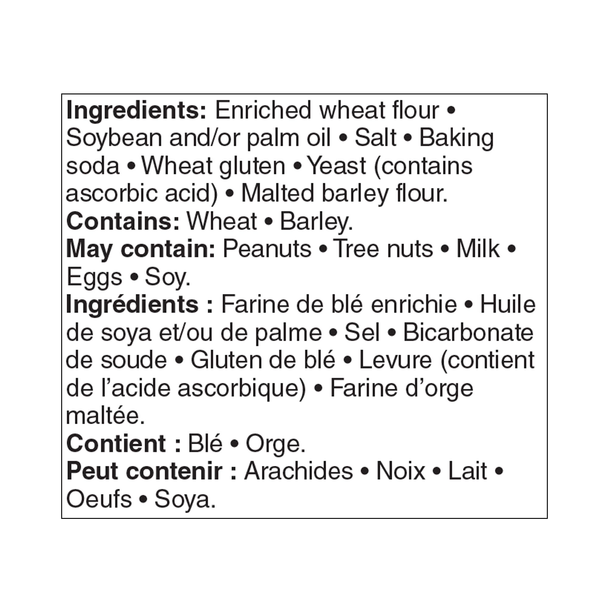 Biscuits soda salés Great Value 453 g