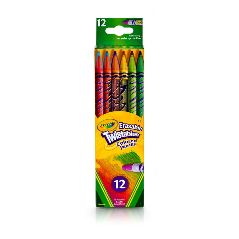 Crayola Twistables Colored Pencil Set, 12-colors, Ready to Ship, Art  Supplies, Crayola Colored Pencils, No Sharpen Twistable Colored Pencils -   Denmark