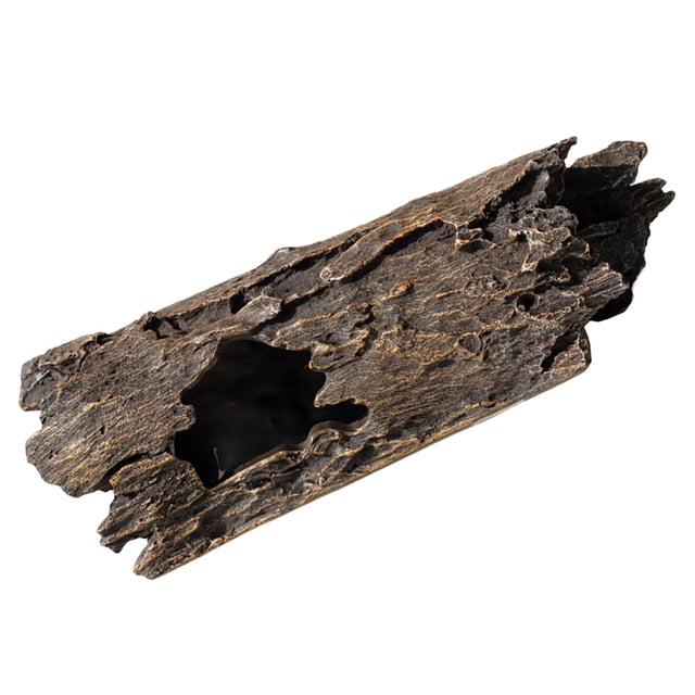 AURARMLET De Artificial Marrón Oscuro Para Acuario Resistente Y
