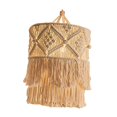 thumbnail image 3 of Pantalla de Lámpara Fernando Macramé Bohemio Con Borlas Altura 50cm, 3 of 8