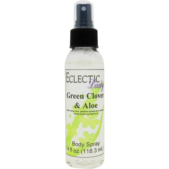 Spray corporal Eclectic Lady Green Clover and Aloe 120 ml para mujer