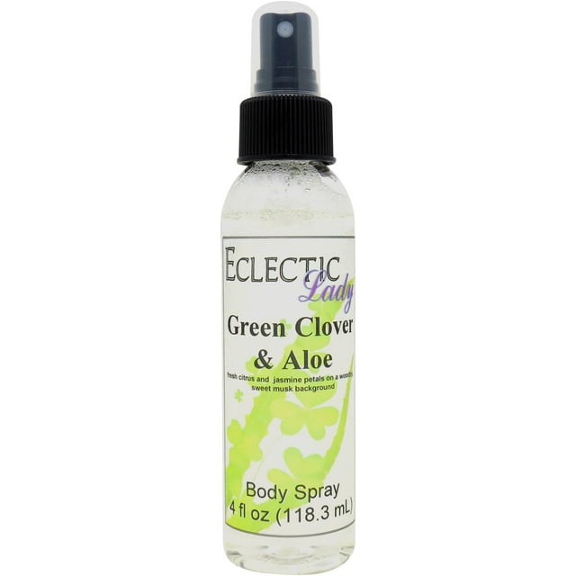 Spray corporal Eclectic Lady Green Clover and Aloe 120 ml para mujer