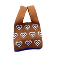 thumbnail image 1 of Bolso De Hombro Para Mujer Bolso De Corazón Bolso De Señora Satchel Para Fiesta Primavera Café Al Aire Libre Sunnimix Bolso de hombro para mujer, 1 of 8