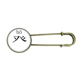 thumbnail image 1 of Carácter chino componente Bo EsES Broche De Broche De Metal Antiguo Unbranded M, 1 of 3
