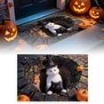 thumbnail image 5 of Nnndbs Halloween Optical Illusion Rug, 3D Visual Trap Floor Mat, Non Scary Carpet for Entryway Living Room Home Halloween Decor, 5 of 7