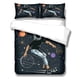 thumbnail image 1 of Colecciones de ropa de cama Patrón de monopatín Patrón de artículos de casa Fibra de poliéster Conjunto de colchas multicoloras para jóvenes adultos edredón S 3 piezas Vogacara HA012079-02, 1 of 7