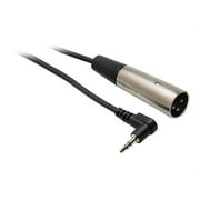 Hosa XVM-105M - Microphone cable - stereo mini jack male right-angled to XLR3 male straight - 5 ft - shielded