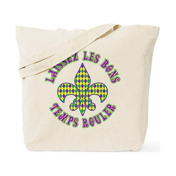 CafePress - French Mardi Gras Tote Bag - Unisex Canvas Tote Bag, Beige, 1-Piece