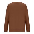 thumbnail image 6 of Long Sleeve Fall Tops Y2k Fall Savings Clearance 2024 Casual Full Sleeve Round Neck Tops Loose Blouse Graphic Sweatshirt, 6 of 6