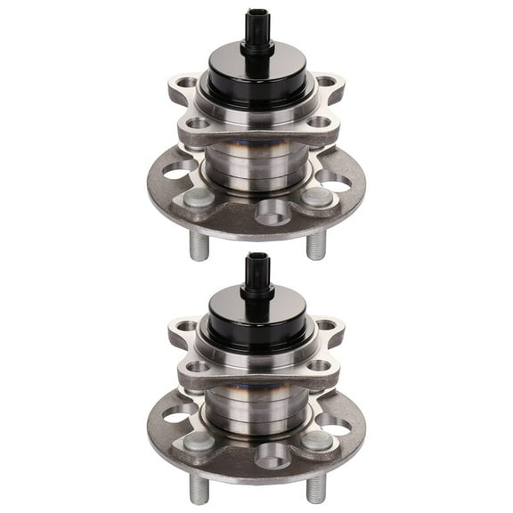 CCIYU 512370 Wheel Hub and Bearing Assembly Replacement for fit 2012-2014 for TOYOTA Prius C,2006-2014 for TOYOTA Yaris Wheel Hubs with ABS 5 Lugs (2)