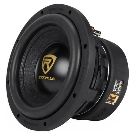 Rockville W10K9D4 V3 10" K9 3200w Peak/800w RMS Car Subwoofer DVC 4-Ohm