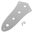 thumbnail image 2 of Placa de control de guitarra shamjiam 4 orificios Chrome plata, 2 of 8
