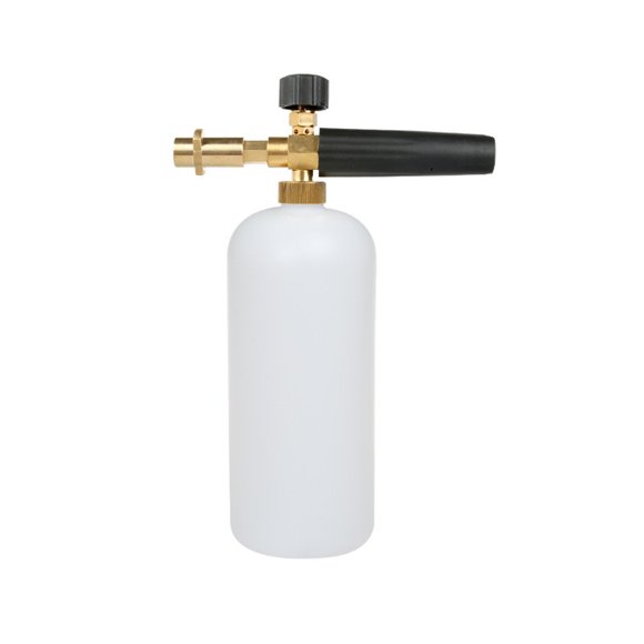 Aqestyerly Pièces Auto Lance en Mousse de Neige Pulvérisateur de Bouteille de Savon pour Laveuse à Pression Lavage de Voiture Neuf
