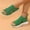 Green, variant on EliteGoogv Womens Mesh Sandals Open Toe Slip On Flat Summer Beach Shoes Sandals For Women Comfortable Walking Shoes Womens Sandals Light Pink US :9