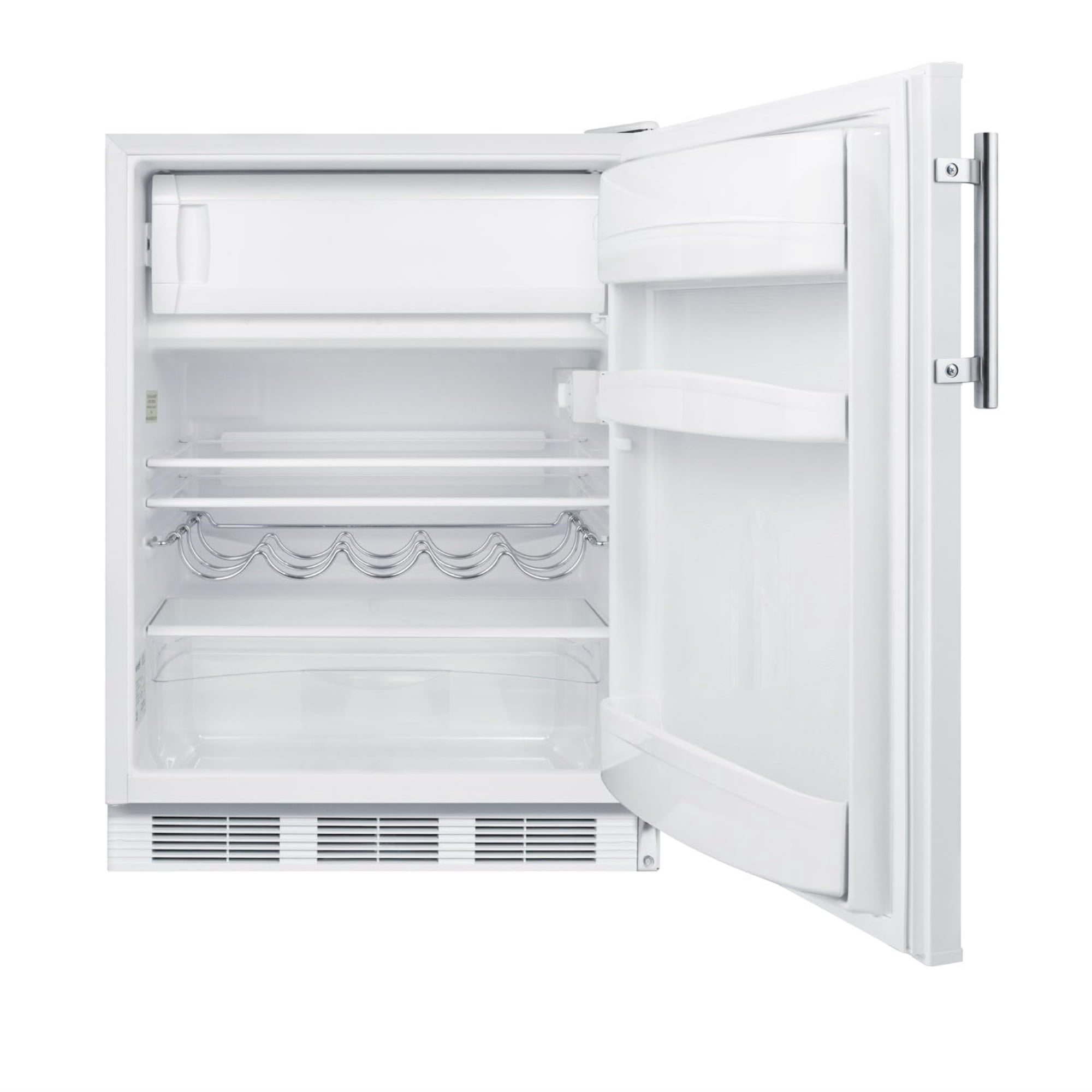 24" Wide Refrigerator-Freezer, White