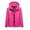 Hot Pink, variant on LEAVINGSUO Winter Coats for Women 2023 Trendy Womens Winter Warm Outdoor Leisure Charge Coat Windproof and Rainproof Mountaineering Suit