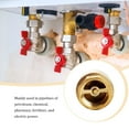 thumbnail image 4 of Clapet Anti-Retour à Ressort Remplacement Partie Clapet Anti-Retour en Laiton Fabrication Taille Compacte Longue Durée Universel Pratique DN32, 4 of 9