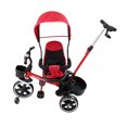 thumbnail image 4 of Triciclo Evolutivo Angelin Baby  IS3041Z con asiento giratorio y baston Rojo -, 4 of 7