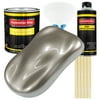 Restoration Shop - Warm Gray Metallic Acrylic Enamel Auto Paint, Complete Gallon Paint Kit, Single Stage High Gloss