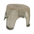 thumbnail image 2 of GROWTH TANK Acrylic Bathroom Stool Small Portable Clear Square Stool Shoe Changing Stool for L, 2 of 9