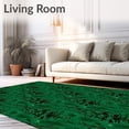thumbnail image 2 of ODIKA 2'x3' Machine Washable Non-Slip Area Rug, Festive Evergreen Holiday Tree Base Decoration High Traffic Rug, Green, 609321, 2 of 7