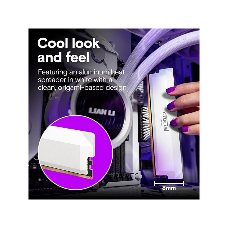 Crucial Pro Overclocking 64GB (2 x 32GB) DDR5 6000 (PC5 48000