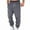 Dark Gray-1, variant on Aofany Men's Relaxed Fit Cargo Pants Big and Tall Classic Joggers Work Trousers with Pockets