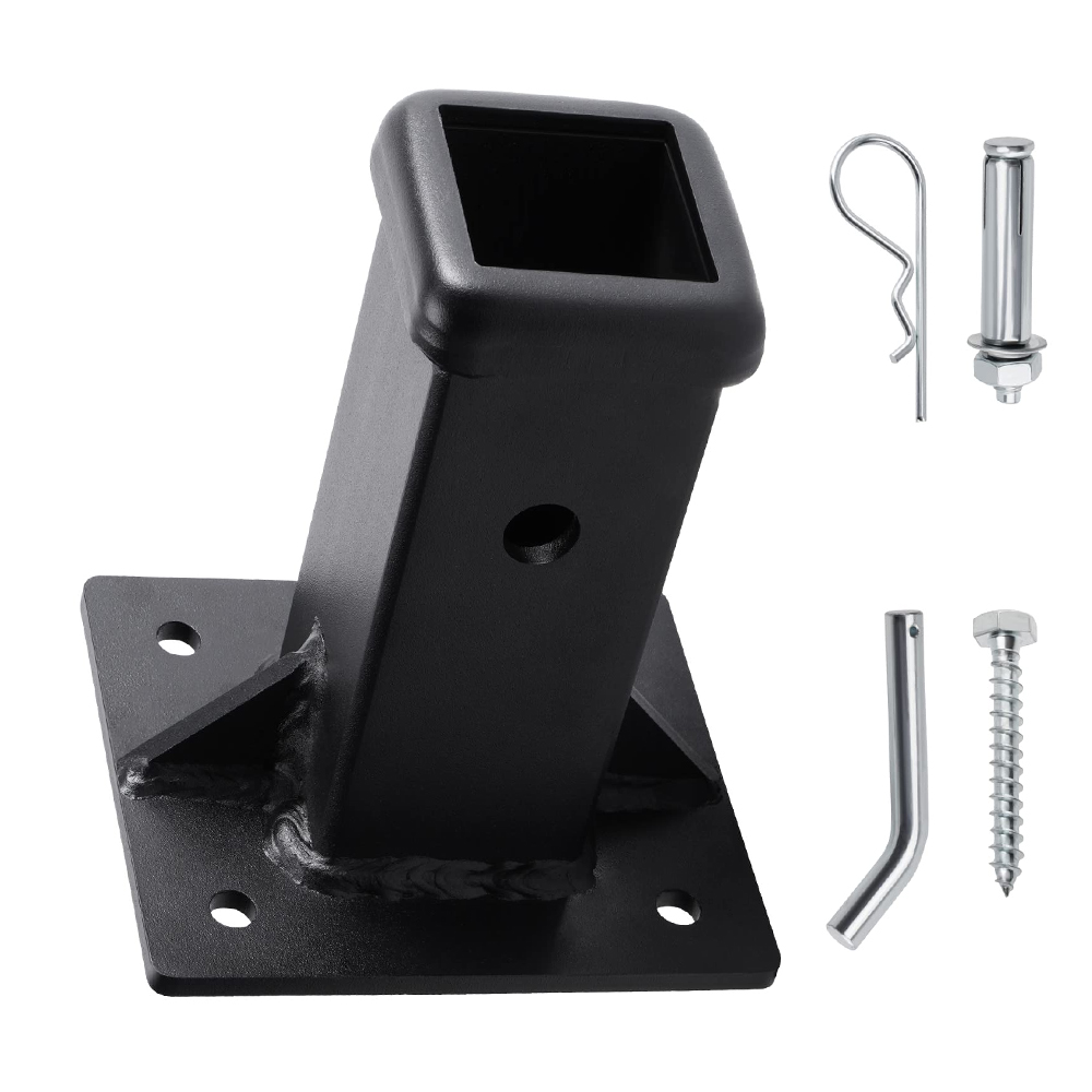 BoltOn Receiver Tube Adapter,Hitch Wall Mount Trailer Hitch Receiver