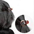thumbnail image 3 of 12 Pieces Mini Hair Clips Plastic Hair Claws Compatible With Hair Styling Accessories Round Small Jaw Clamps Compatible With Women Girl's Hair, Brown, 3 of 3