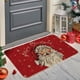 thumbnail image 4 of Decoraciones navideñas, adornos navideños, decoración navideña para el hogar, tapetes antideslizantes para el suelo, tapetes de entrada en capas para puerta principal/porche/casas de campo/entrada/pat, 4 of 6