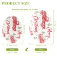 thumbnail image 2 of Merry Christmas Trucks 3 Dish Sponges Bulk Delicate Clean Non Scratch Compressed Sponges Kitchen Sponges BPA Free, 2 of 7