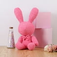 thumbnail image 5 of Ludlz Plush Toy Cute Rabbit Soft Comfortable PP Cotton Boys Girls Cartoon Stuffed Bunny Doll Sleeping Toy for Household, 5 of 8