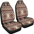 thumbnail image 2 of Yuyamidu Brown Aztec Car Seat Cover for Front Seat Easy to Install High Back Saddle Blankets Auto Seat Covers Tribal Auto Seat Accessories for SUV Truck Sedan Van, 2 of 6