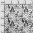 thumbnail image 2 of oneOone Cotton Cambric Light Gray Fabric Beach Quilting Supplies Print Sewing Fabric By The Yard 56 Inch Wide, 2 of 4