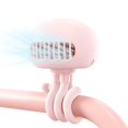thumbnail image 1 of Mini Ventilador Portátil Para Cochecito Con Clip De Trípode Flexible En El Ventilador Del Cochecito, Ventilador Recargable De 3 Velocidades Para Cochecito, Cuna, Bicicleta De Escritorio Eigraketly BA001192-03, 1 of 6