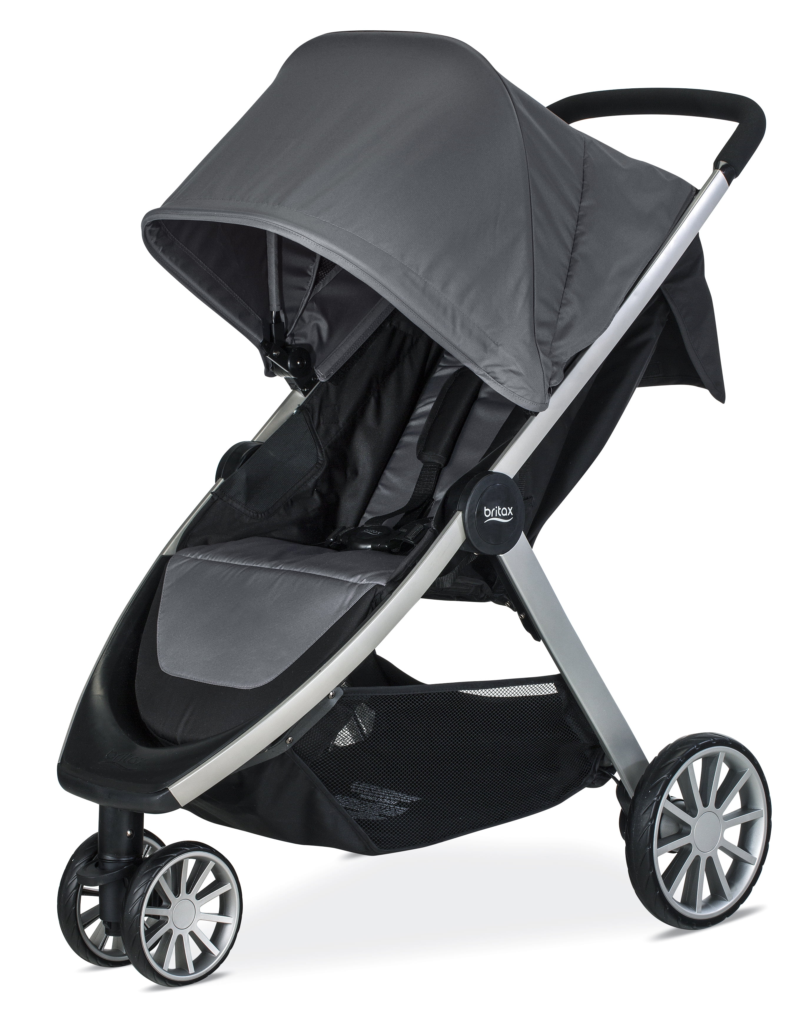 how to fold britax b lively stroller