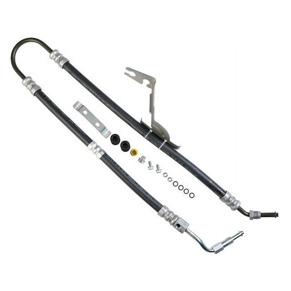 Power Steering Pressure Line Hose Assembly - Compatible with 2002 - 2003 Jeep Liberty 3.7L V6