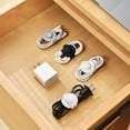 thumbnail image 6 of Solivara Reusable Silicone Cable Straps Elastic Wire Organizer For Home Office And Travel (Grey,4.06 × 1.38in), 6 of 9