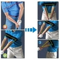 thumbnail image 6 of Hyasfey Golf Swing Arm Band Training Aid Elastic Swing Correcting Trainer Band for Golfers Beginners Arm Elbow Posture Training Accessory, 6 of 7