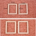 thumbnail image 6 of 1/12 Scale Solid Wooden Picture Photo Frame Dollhouse Miniatures Model Decor, 6 of 6