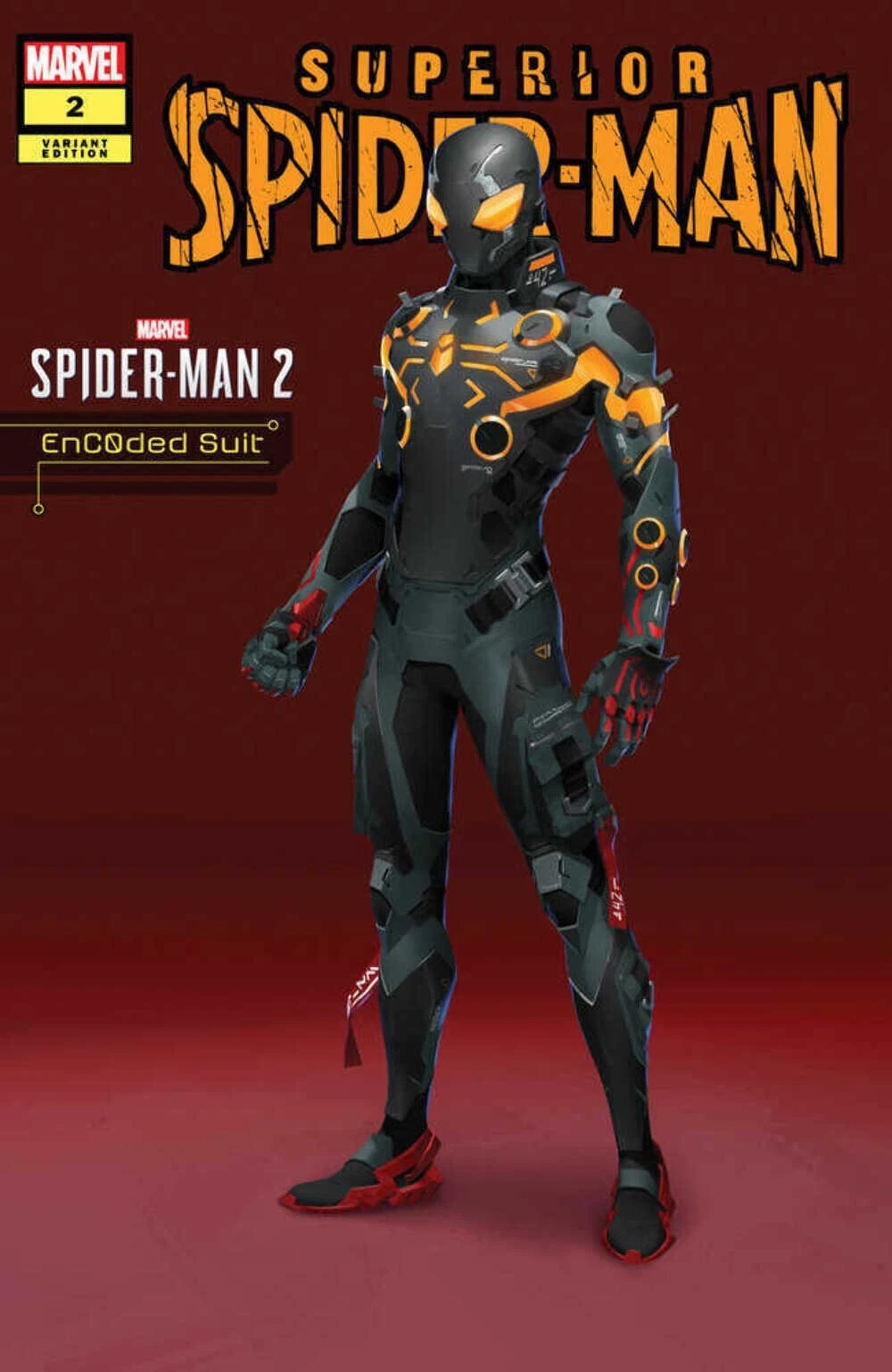 Superior Spider-Man #2 – Encoded Suit Variant – Marvel’s Spider-Man 2 Game Design