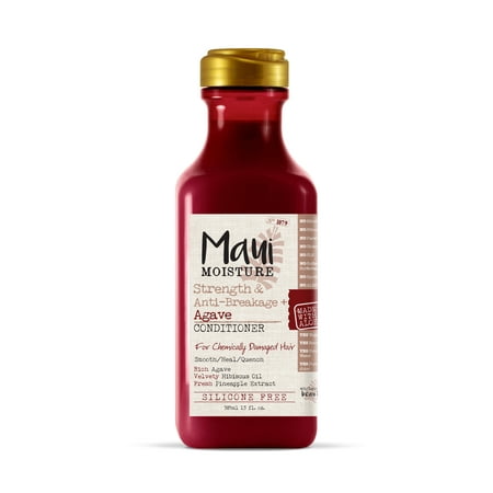 Perfect World Liquid Moisture - Maui Moisture Conditioner Strength & Anti-Breakage + Agave, 13.0 FL OZ