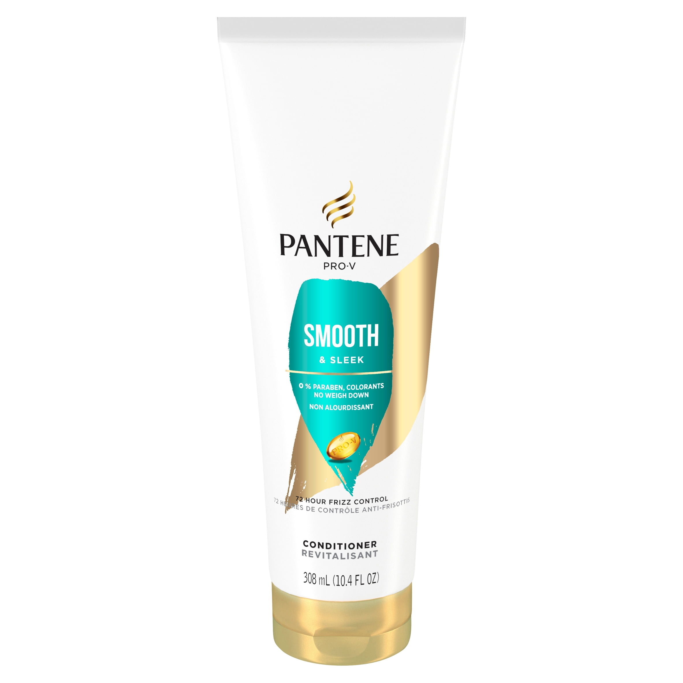 PANTENE PRO-V Smooth & Sleek Conditioner, 10.4oz/308mL