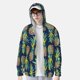 thumbnail image 2 of Fotbe Colorful Pineapples Chaqueta con Protección Solar UPF 50+ para Hombre y Mujer, Camisa con Capucha y Bolsillos-3X-Large, 2 of 7