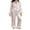 Multicolor, variant on Hirigin Feather Christmas Pajamas Sets for Women 2 Piece Santa Claus Long Sleeve Button Top and Long Pants Y2K Lounge Sets