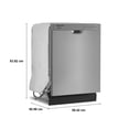 thumbnail image 2 of Lavavajillas Empotrable Whirlpool WDF341PAMM 58 cm 12 Servicios Acero Inox, 2 of 4