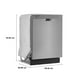 thumbnail image 2 of Lavavajillas Empotrable Whirlpool WDF341PAMM 58 cm 12 Servicios Acero Inox, 2 of 4